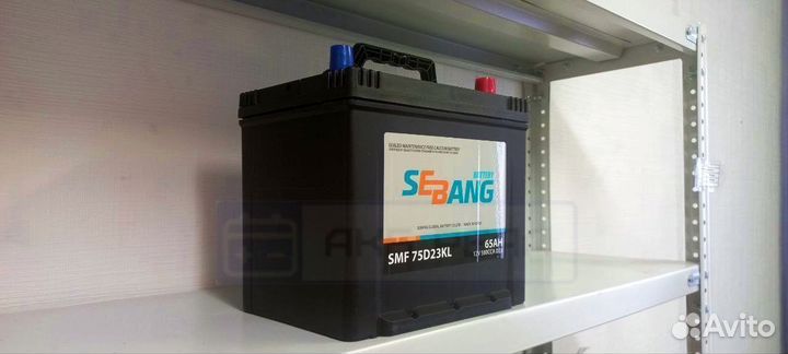 Аккумулятор 65 Ач Sebang Asia