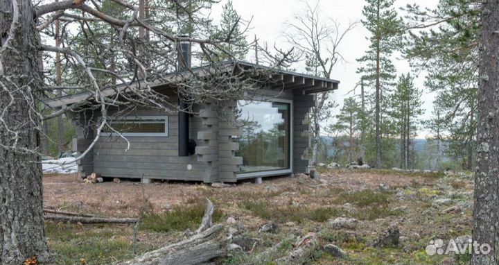 Баня дом из профилирован бруса (производитель) 22м