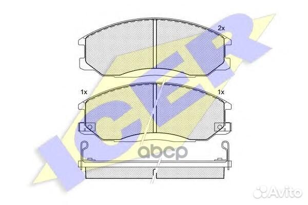 Колодки торм.пер. hyundai Santa Fe 02/01-; Tra