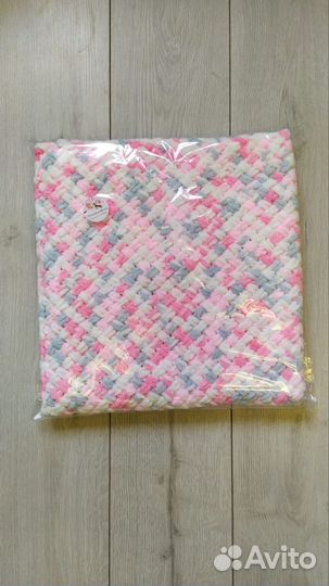 Плед детский плюшевый. Новый