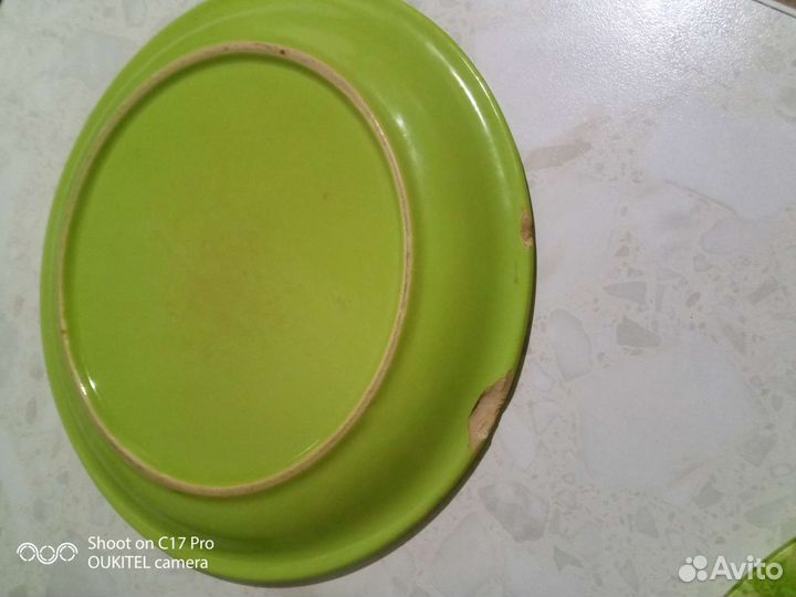 Тарелки большие плоские