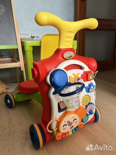 Каталка ходунки новая happy lama 5 в 1