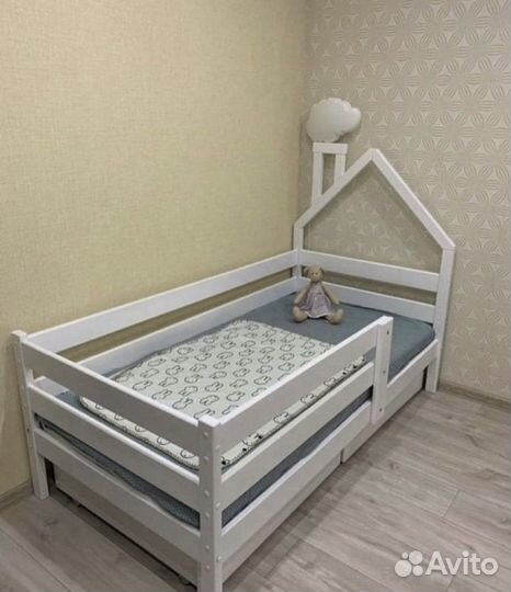 Детская кровать Софа Домик