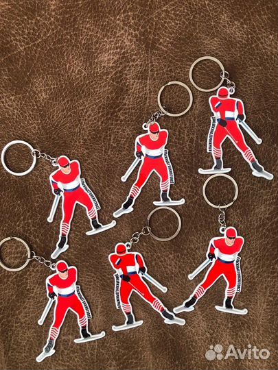 Брелок Лыжник