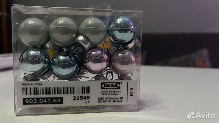 Елочные шары Икеа