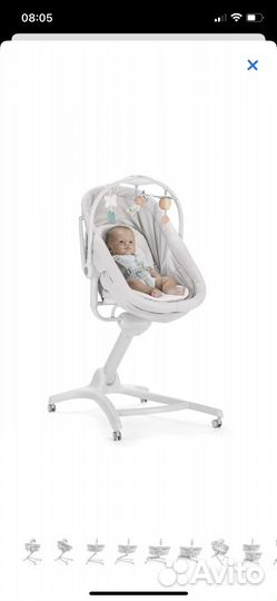 Детская люлька 4 в 1 Chicco(кроватка)