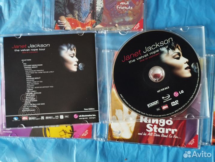 DVD концерты (BOX лицензия 5шт.)
