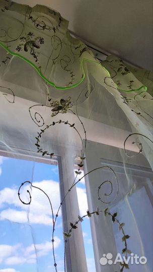 Шторы и тюль на кухню