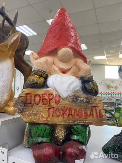 Садовые фигуры из полистоуна и стеклопластика