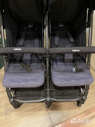 Коляска для двойни inglesina twin sketch