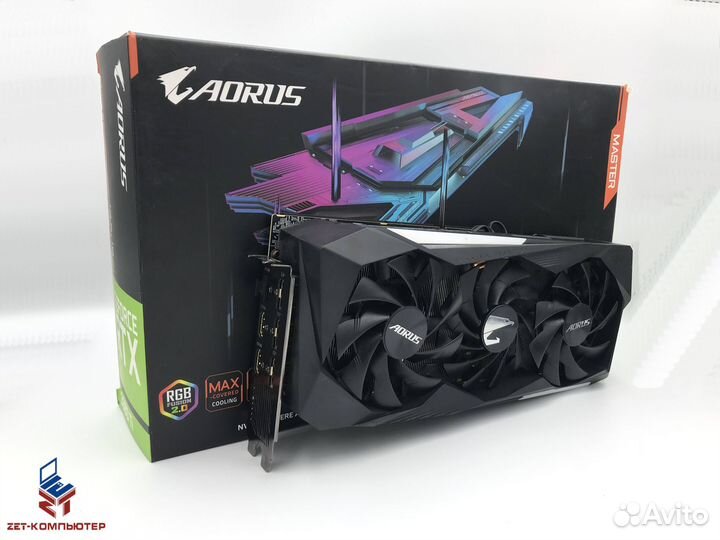 Видеокарта gigabyte RTX 3060Ti aorus master