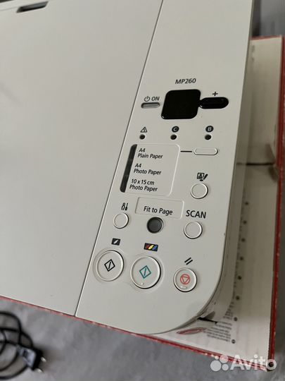 Мфу струйное canon pixma mp260 цветной