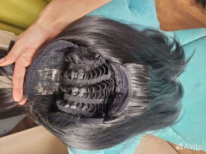 Парик черный 67см