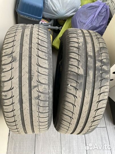 Резина на штампах, на kia ceed,летние колеса