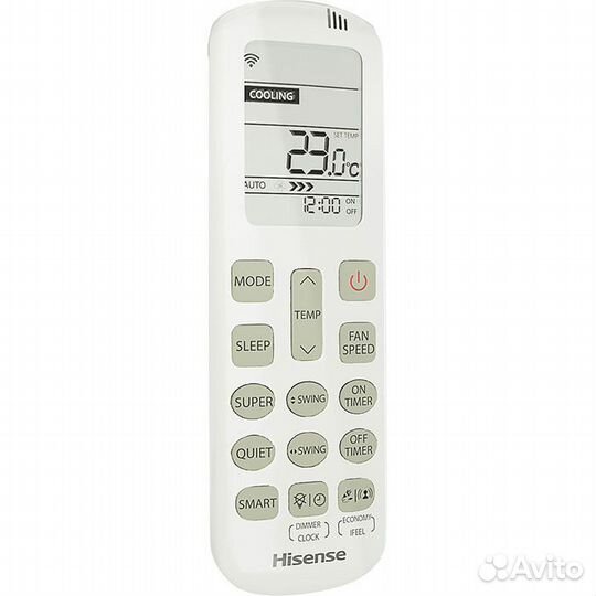 Hisense Silver Crystal Super на 25м²