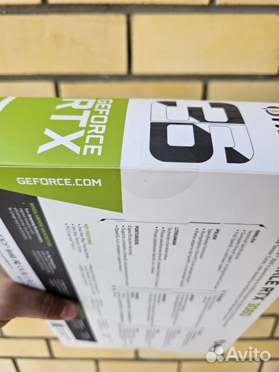 Palit nvidia GeForce RTX 3060 dual OC