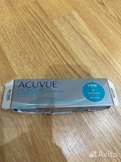 Линзы контактные acuvue oasys однодневные