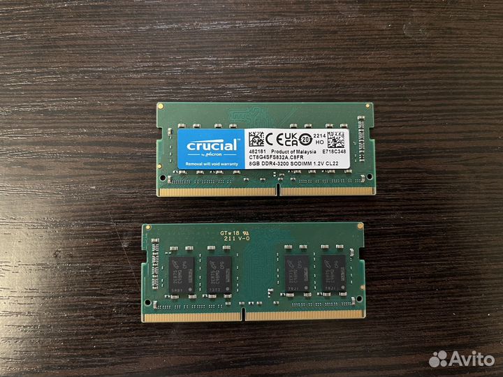 Оперативная память ddr4 8gb sodimm 3200