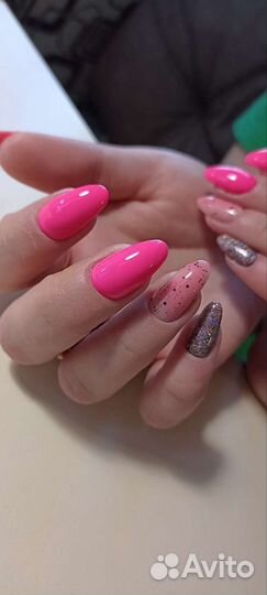 Ногти и реснички:маникюр,наращивание,педикюр,ламин