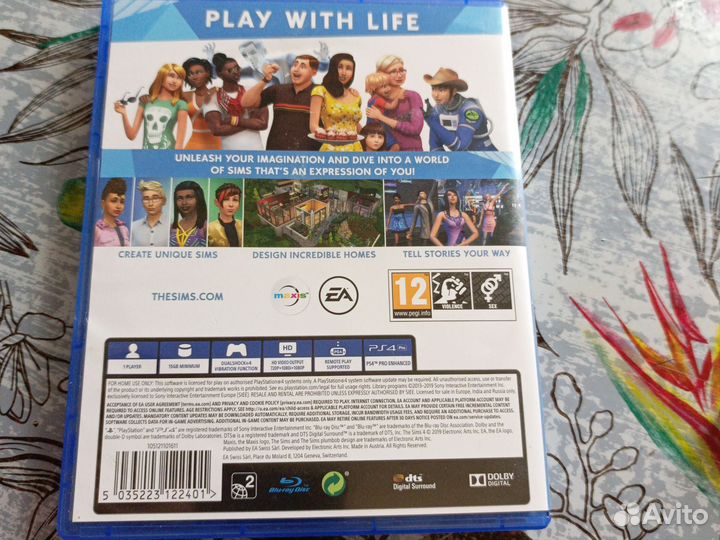 Игровые диски на ps4 бу