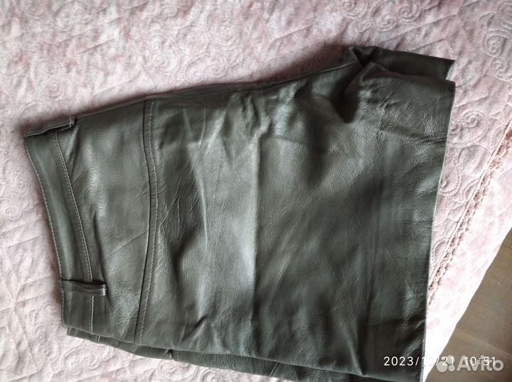 Шорты женские натуральна кожа