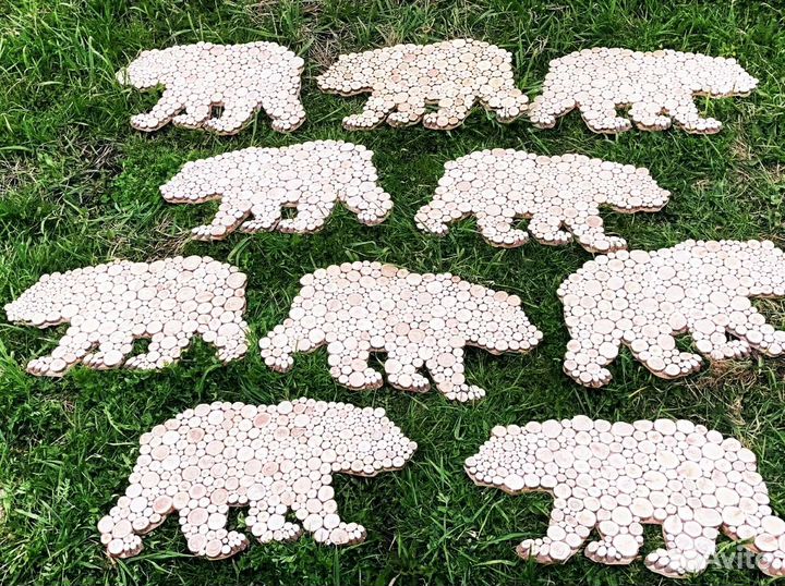 Панно из можжевельника для бани