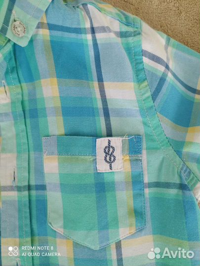 Рубашка для мальчика 122