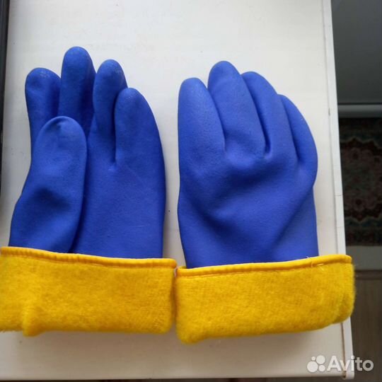 Рабочие перчатки,новые,утепленные