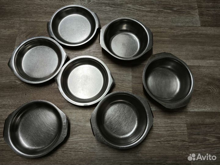 Тарелки из нержавейки СССР