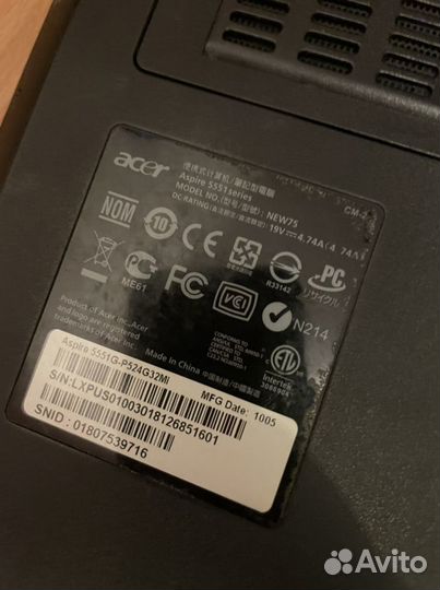 Компьютер acer