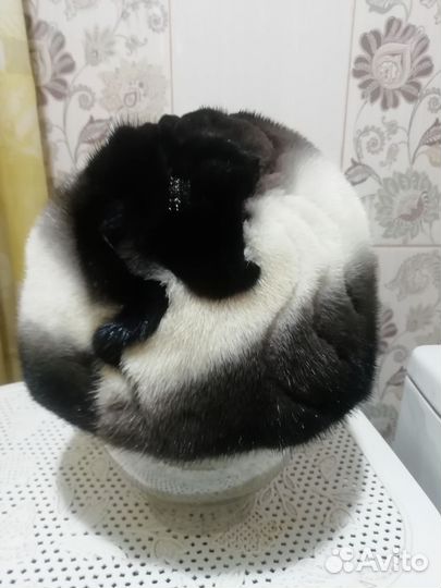 Берет норковый