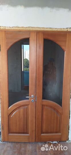 Двери межкомнатные из деревянные бу