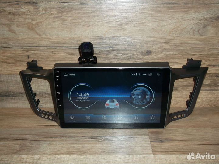 Магнитола Toyota RAV4 Android с камерой