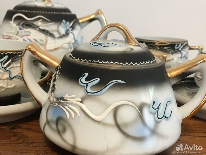 Старинный Чайный сервиз япония