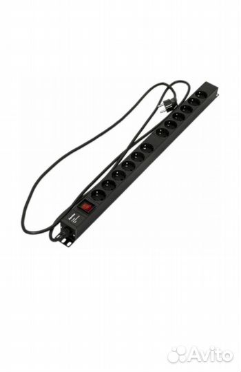 Блок розеток Hyperline (SHE-12SH-S-2.5EU)