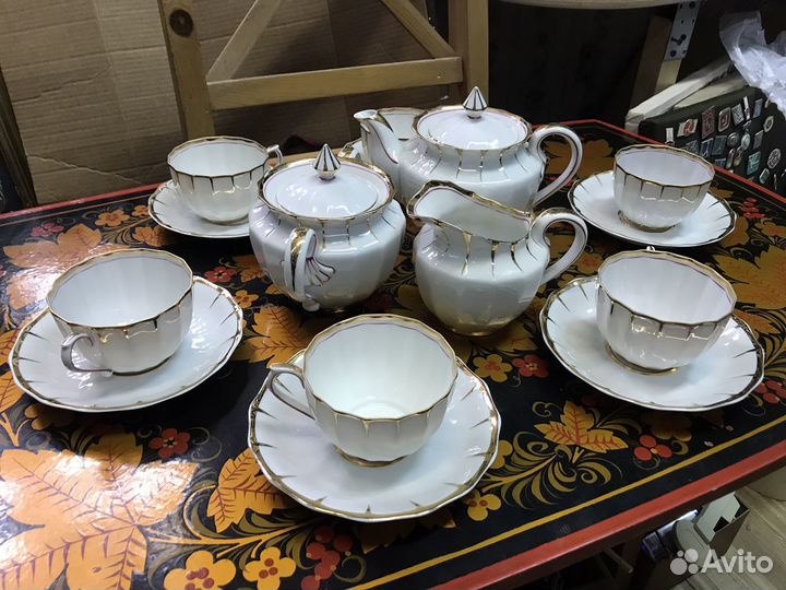 Чайный сервиз вербилки