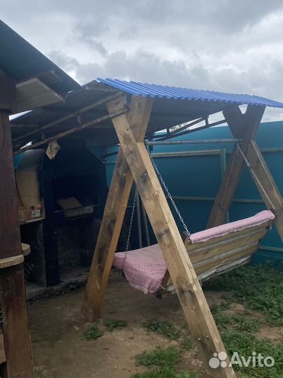 Качели. навес с качелями