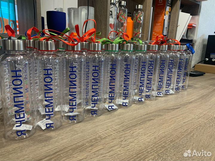 Уф печать на бутылках, термокружках, термосах