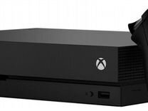 Продам приставку Microsoft Xbox One X 1 тб Черную