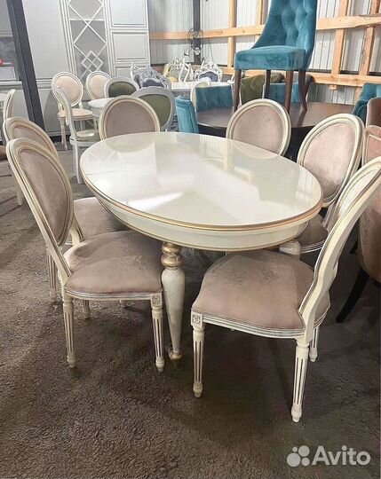 Обеденная группа стол стулья от производителя