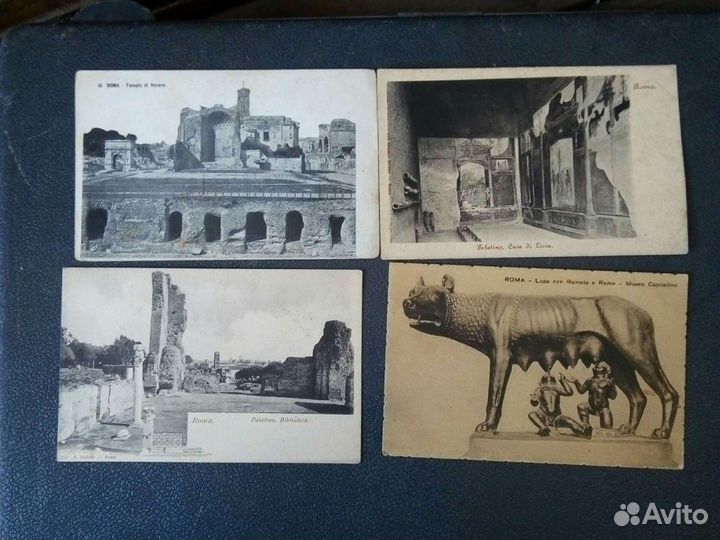 Почтовая карточка Италия /Рим,Помпеи/XX век 18шт