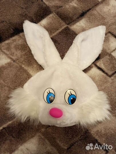 Новогодний костюм зайчика на девочку. Прокат