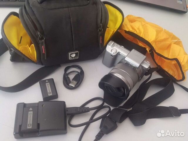 Зеркальный фотоаппарат sony NEX-5