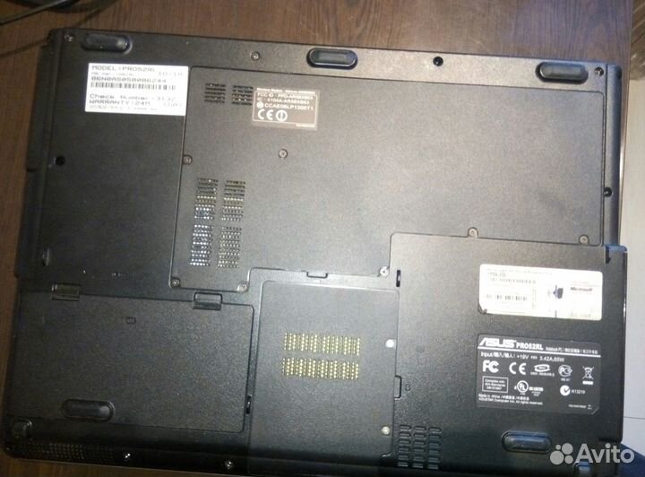 Ноутбук Asus pro52rl