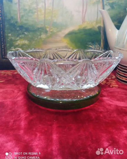 Много посуды СССР