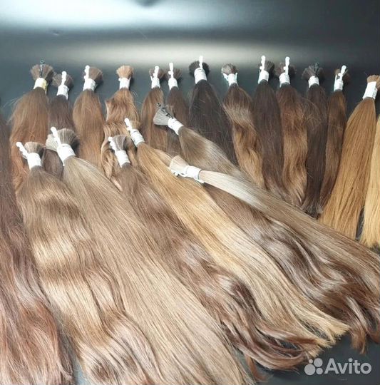 Детские волосы некрашеные, рассрочка