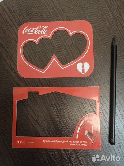 Магнитик МТС и Кока-кола