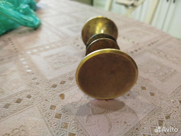 Ручка дверная СССР Латунь