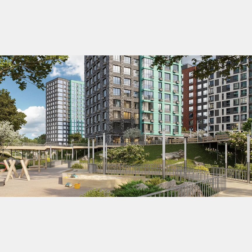 Квартира-студия, 21,7 м², 17/18 эт.