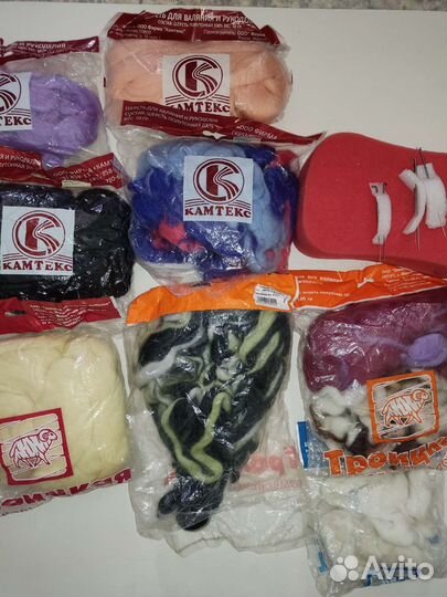 Шерсть для валяния